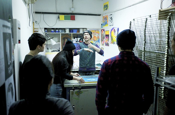 IB_PRINT_CLUB_BEGINNER_WORKSHOP爱豆笔此丝网印刷工作坊入门课程