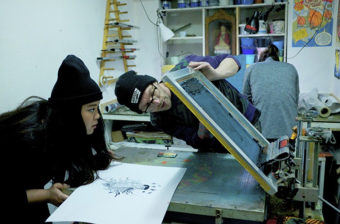 IB_PRINT_CLUB_BEGINNER_WORKSHOP爱豆笔此丝网印刷工作坊入门课程