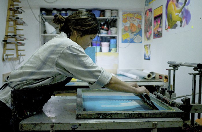 IB_PRINT_CLUB_BEGINNER_WORKSHOP爱豆笔此丝网印刷工作坊入门课程